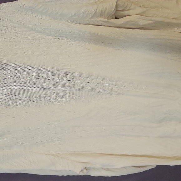 St John's Bay Cream Cardigan 2X - Picture 4 of 4